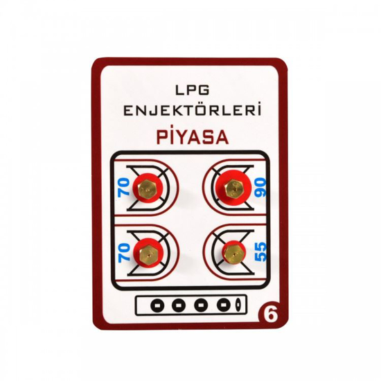 Enjektör No: 6 Universal Lpg Piyasa  (Adet)