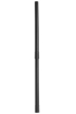 Boru Plastik Aeg Siyah 35 Mm ÇİZGİLİ LÜX /PG YM   (Adet)