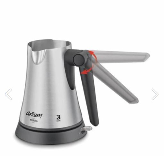 Arzum Mırra Kahve Makinesi Cezve Sapı Katlanır 2 Li Paket Model AR3034 (2 Adet)  (Adet)
