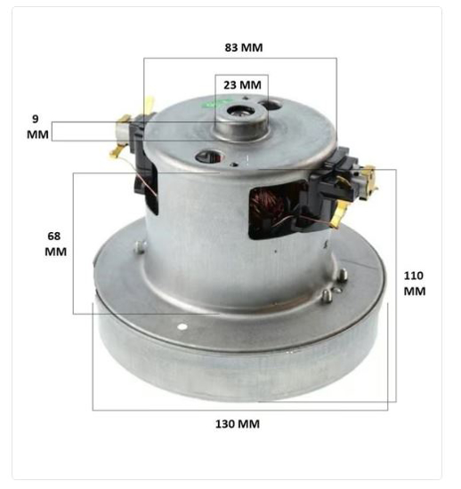 Motor Bt 34 Arçelik Çıkıntılı (CG 09) -635 Lynx 1600 Fantom DC  (Adet)