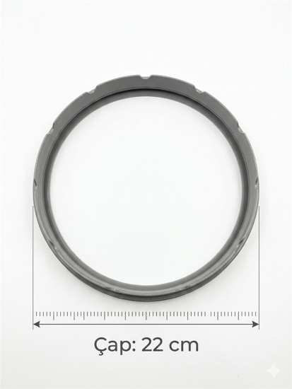 Lastik Silikon Taç KRC Tip Aşağı Doğru Olan 22 CM Özel Tip Universal  (Adet)