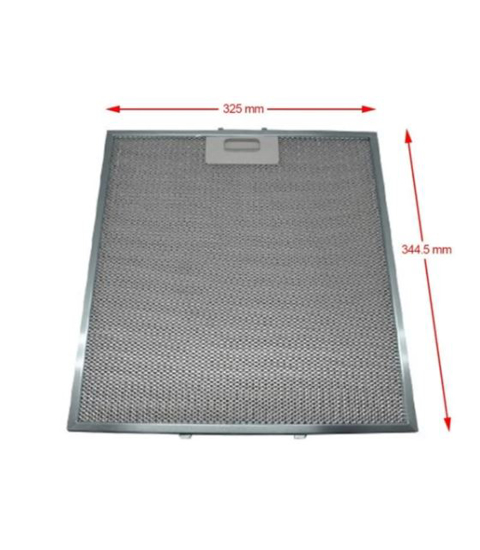 Aspiratör 325 * 345 Özel Ölçü Tel Filtre Battal Boy  (Adet)